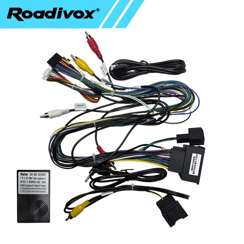 Audio Cable Rca - Dekoder Canbus do radia samochodowego Android