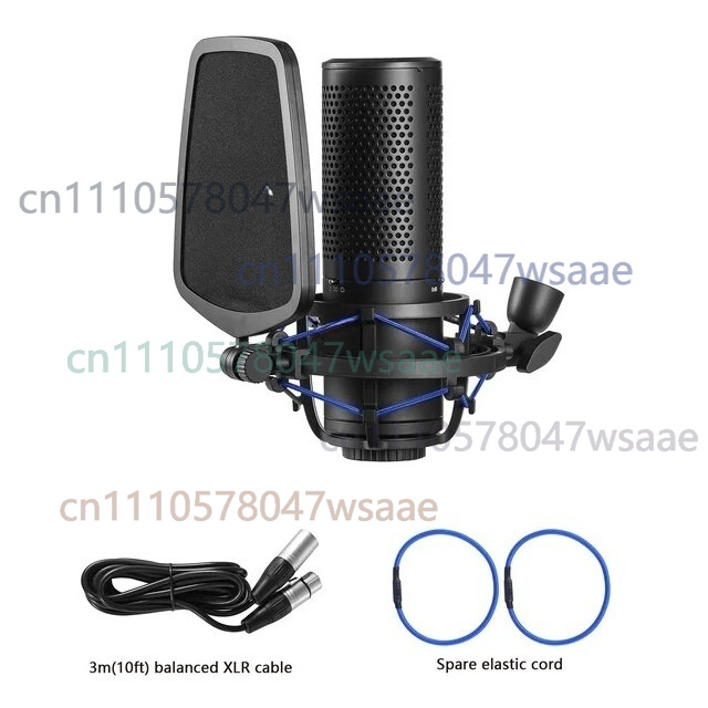 Condenser Microphone Kit - Mikrofon studyjny pojemnościowy z dużą membraną