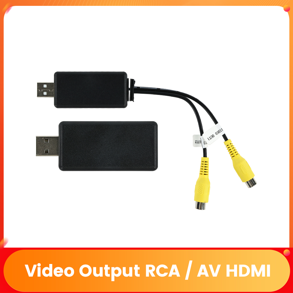 Audio Cable Rca - Adapter USB na CVBS RCA Wyjście