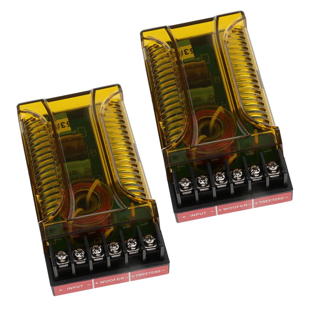 Speaker Crossover - Filtr zwrotnicy głośnikowej 120W 2-drożny, wytrzymały