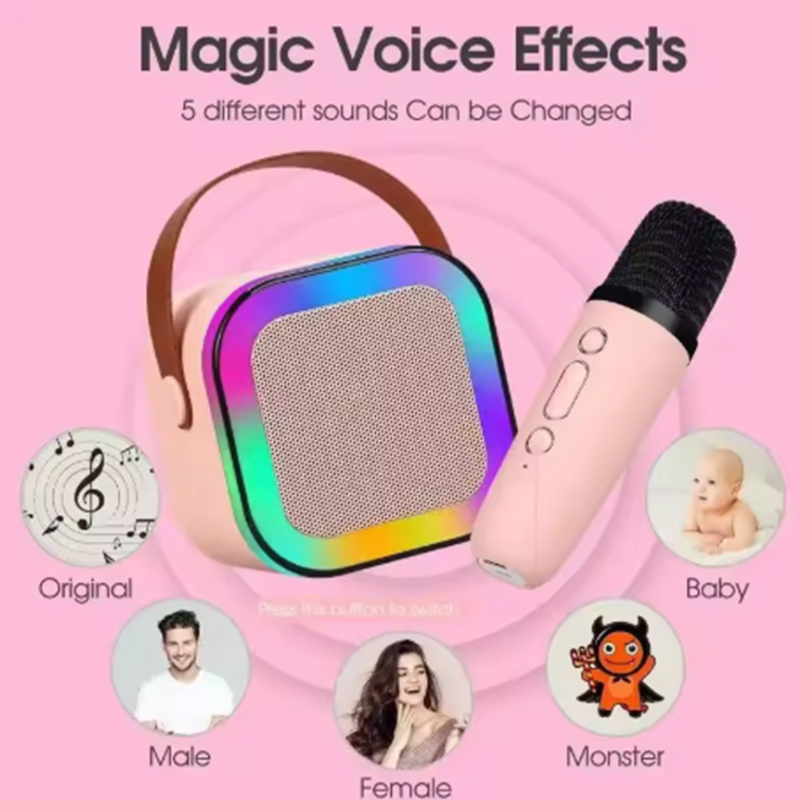 Przenośny system karaoke K12 z – Microphone Capsule recenzja i cena