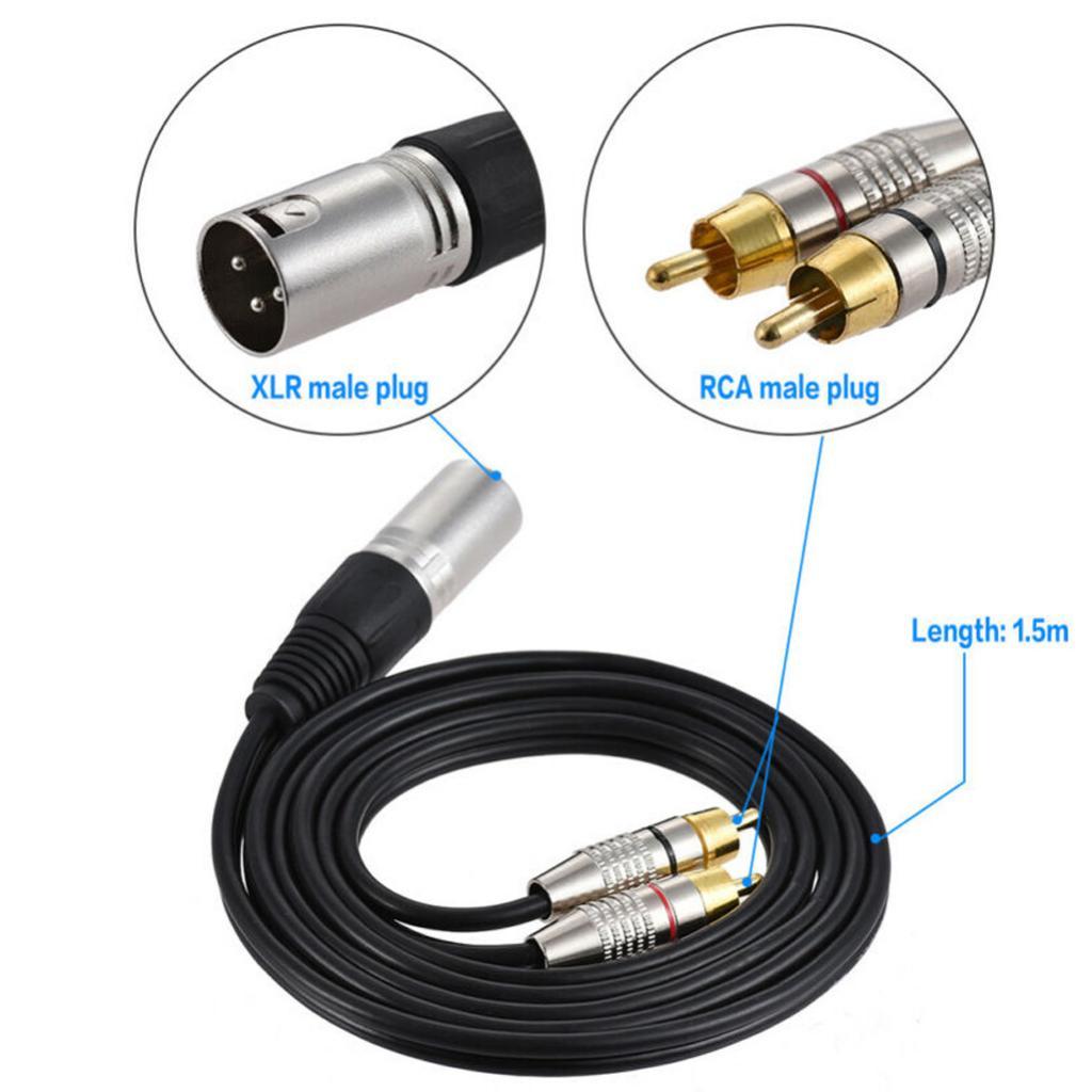 Kabel rozdzielający audio XLR  – Audio Cable Rca recenzja i cena
