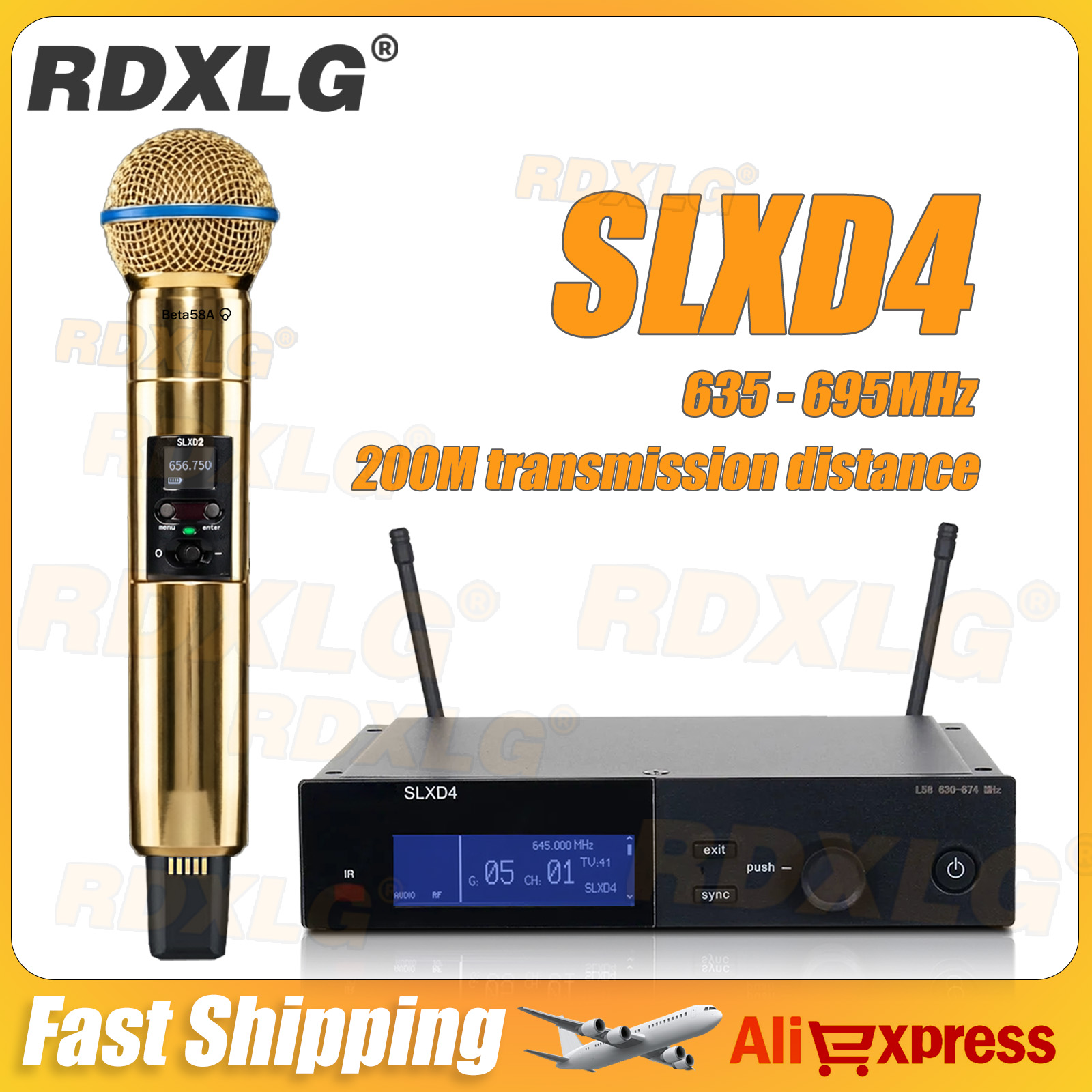 RDXLG SLXD+ Cyfrowy Mikrofon B – Condenser Microphone Kit recenzja i cena