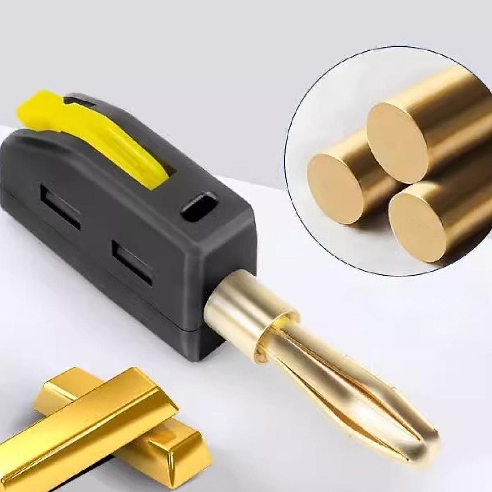 Wtyk bananowy 4mm, mini wtyk b – Banana Plug recenzja i cena