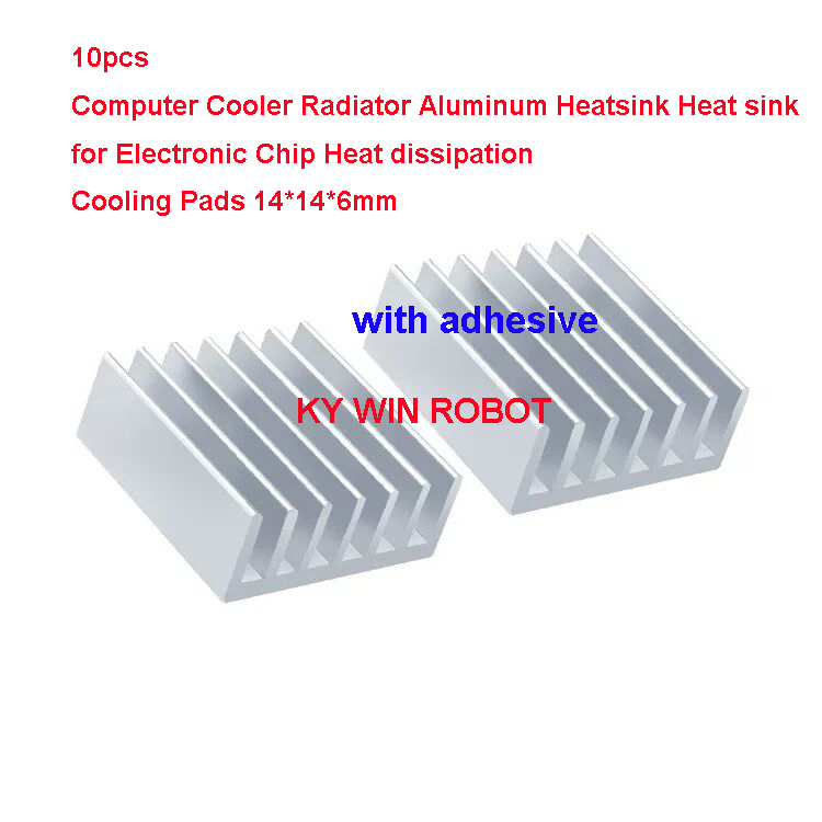 10 szt. Mini aluminiowy radiat – Heatsink Aluminum recenzja i cena