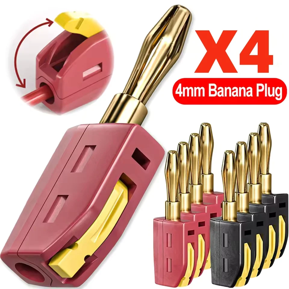 Przenośne złącza bananowe 32A  – Banana Plug recenzja i cena