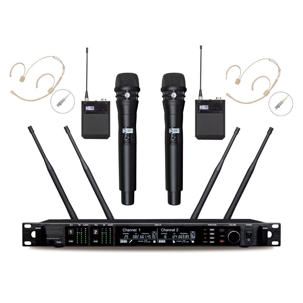 AD4D 2-kanałowy podwójny UHF T – Ribbon Microphone recenzja i cena