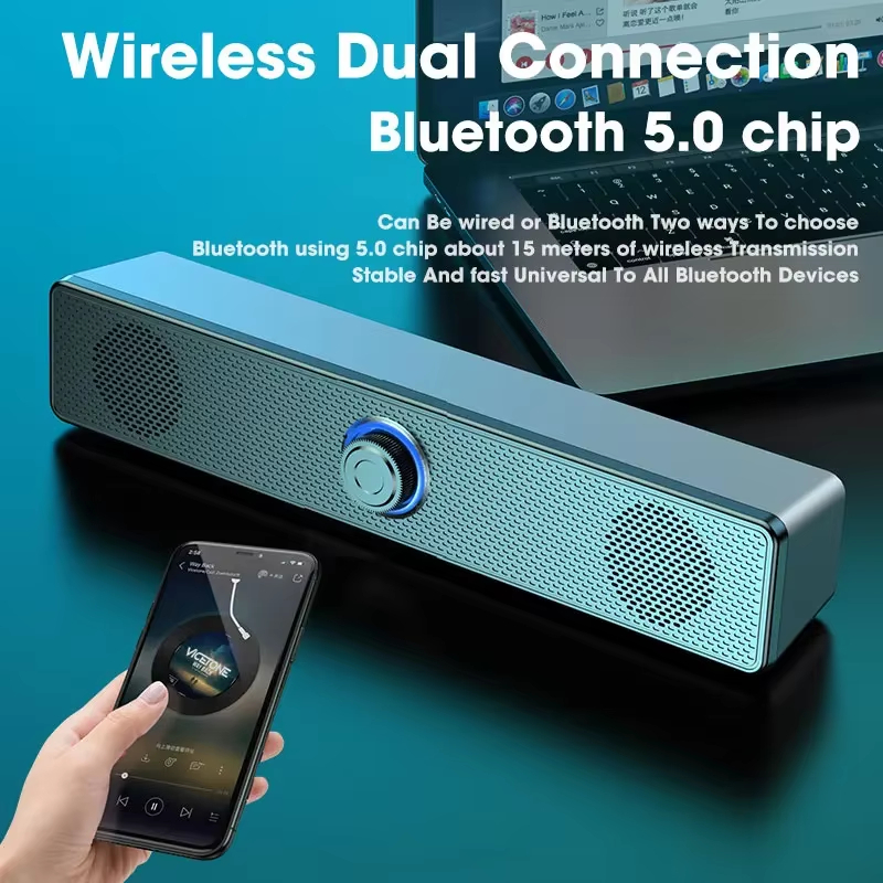 Soundbar Bluetooth 5.0 4D Surr – Speaker Wire recenzja i cena