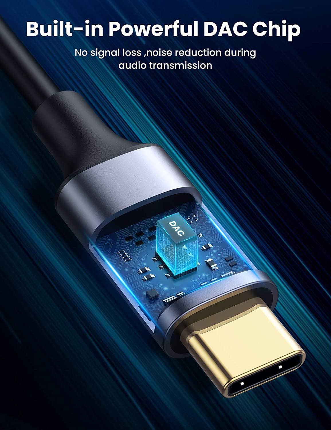 UGREEN – kabel audio USB-C do  – Audio Cable Rca recenzja i cena