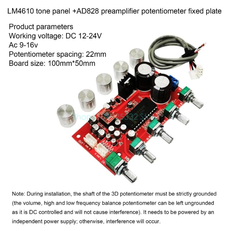 Płytka przedwzmacniacza LM4610 – Volume Control Board recenzja i cena