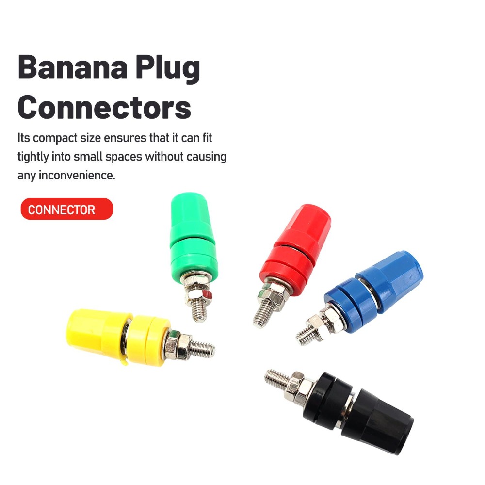 Złącza bananowe 4mm, sondy tes – Banana Plug recenzja i cena
