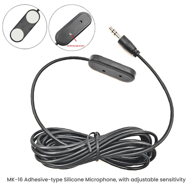 Wysokiej czułości silikonowe m – Condenser Microphone Kit recenzja i cena