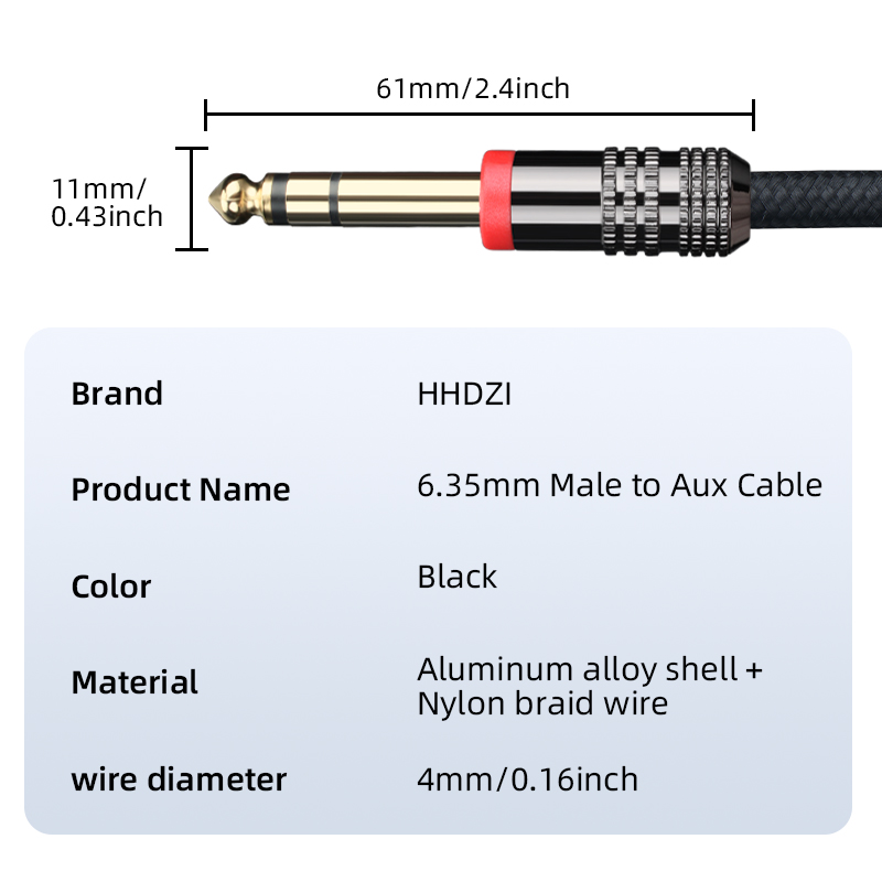 Kabel gitarowy TRS 6,35 mm, st – Audio Cable Rca recenzja i cena