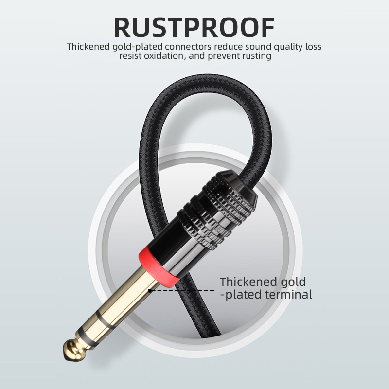 Kabel gitarowy TRS 6,35 mm, st – Audio Cable Rca recenzja i cena