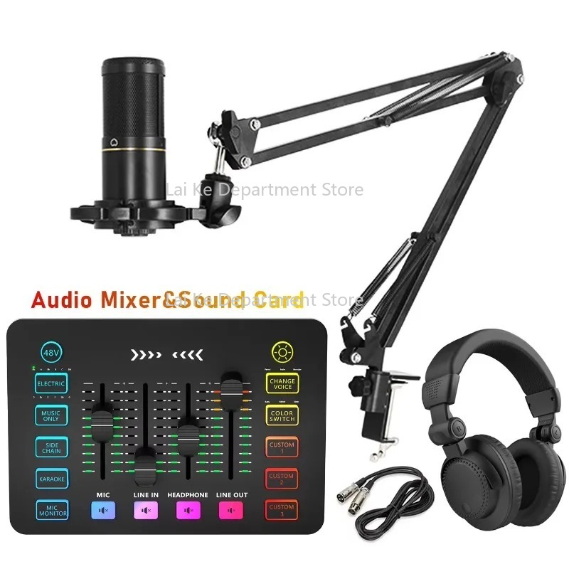 Karta dźwiękowa do transmisji  – Condenser Microphone Kit recenzja i cena