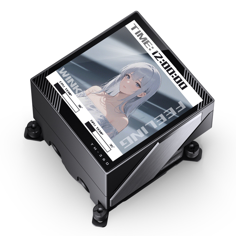 Jonsbo TM-360 Zintegrowany rad – Heatsink Aluminum recenzja i cena