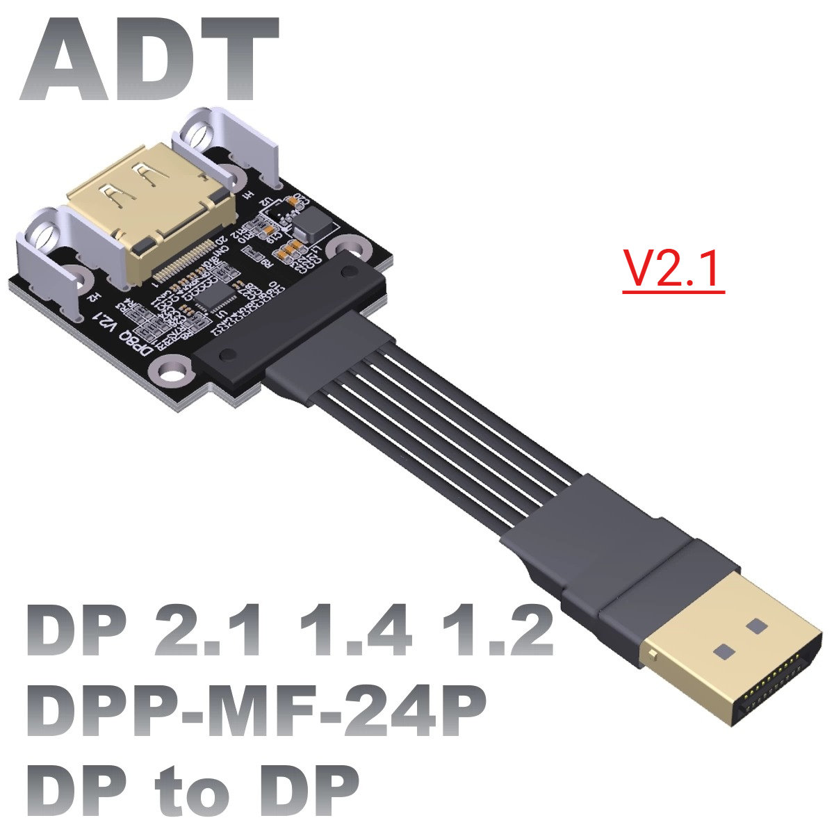 Kabel DisplayPort ADT-Link ekr – Ribbon Microphone recenzja i cena