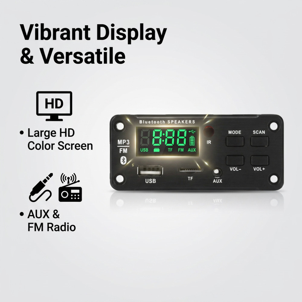 Wzmacniacz 50W Bluetooth MP3 W – Volume Control Board recenzja i cena