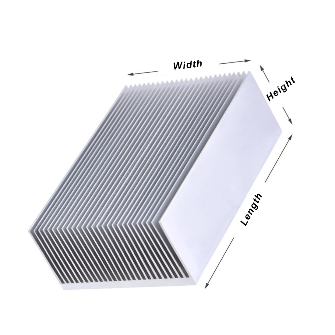 Aluminiowy radiator do chłodze – Heatsink Aluminum recenzja i cena