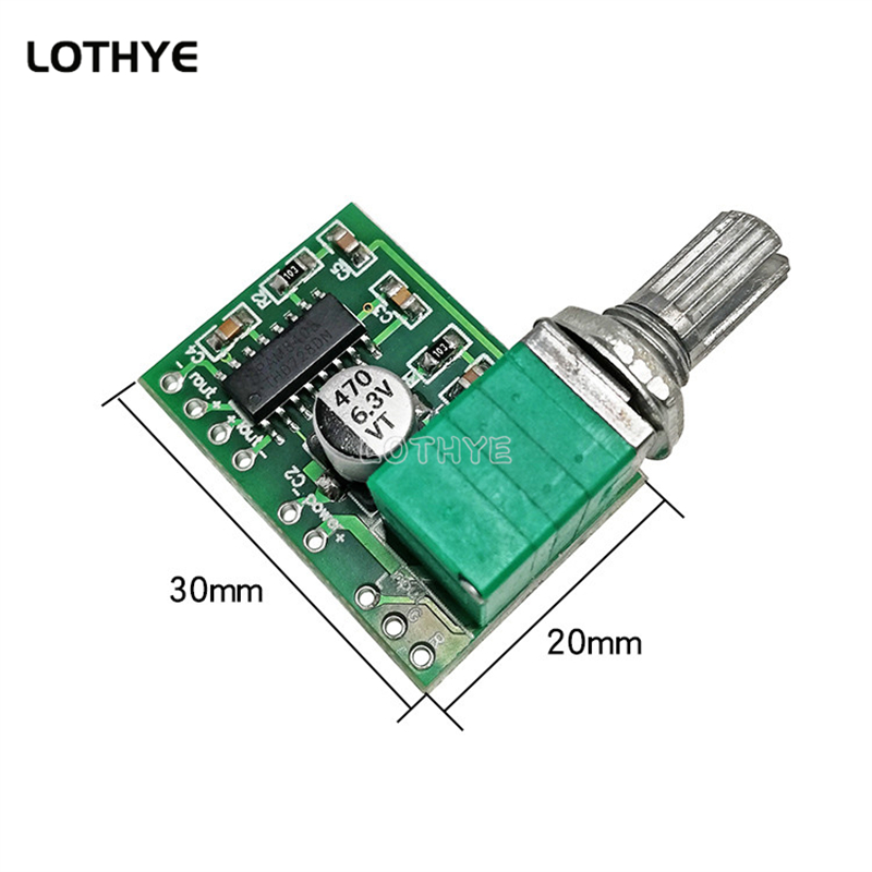 PAM8403 Mini DC 5V 2-kanałowy  – Volume Control Board recenzja i cena