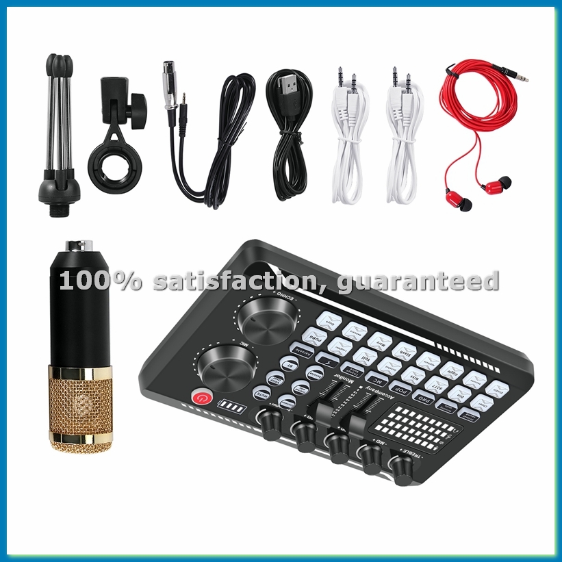 Zestaw karty dźwiękowej F998,  – Condenser Microphone Kit recenzja i cena