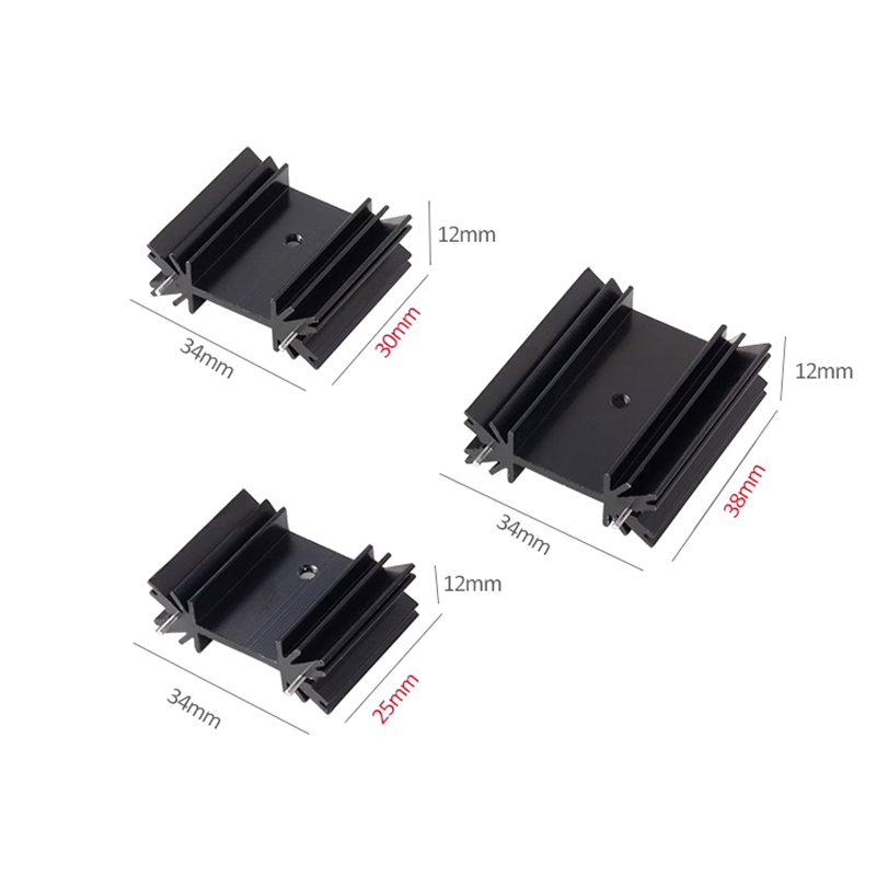 5 szt. Radiatorów TO-220 Triod – Heatsink Aluminum recenzja i cena