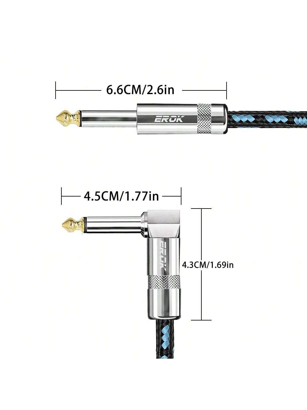 Kabel instrumentalny EROK 6.35 – Audio Cable Rca recenzja i cena